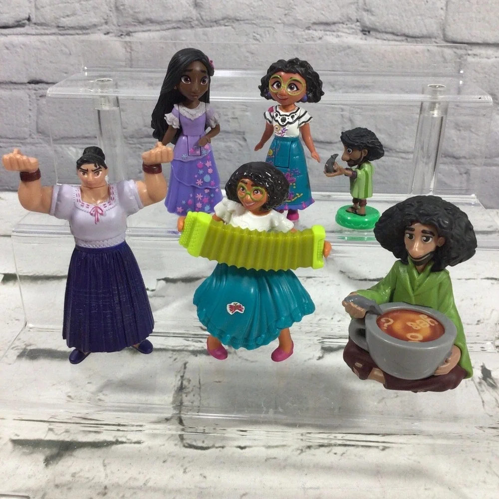 Disney Encanto Character Figures Lot Merabell Bruno Louisa Isabella‎
